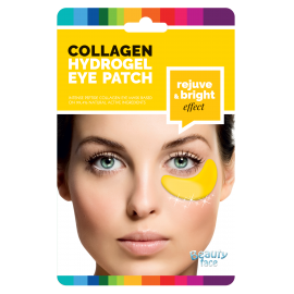 BEAUTY FACE  - przeciwzmarszczkowe kolagenowe płatki pod oczy ze złotem