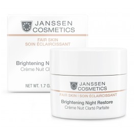 Janssen FAIR SKIN - Brightening Night Restore Krem Rozjaśniający na Noc
